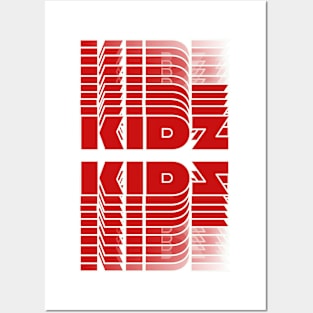 Kidz mirror effect Posters and Art